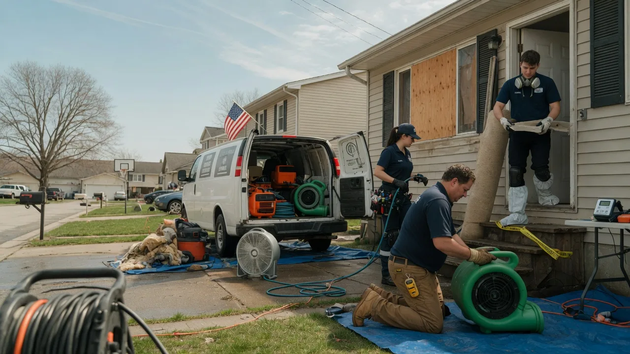 Water Damage Restoration in Sheyenne, ND near me